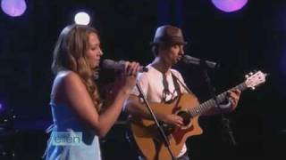 Lucky - Jason Mraz &amp; Colbie Caillat (Live On Ellen Degeneres Show)