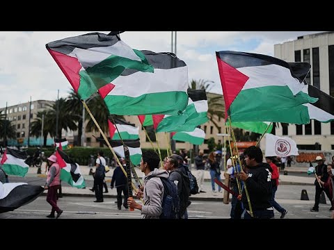 Hunderte marschieren in Mexiko-Stadt und fordern ein Ende des Krieges in Gaza