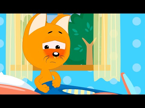 Котенок Котэ Заболел - Песенка мультик про доктора