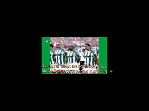 Resumen Copa del rey 2005 la que ganó el Betis🤎🤍