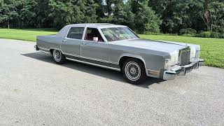 1979 Lincoln Continental Start-Up and Drive Away