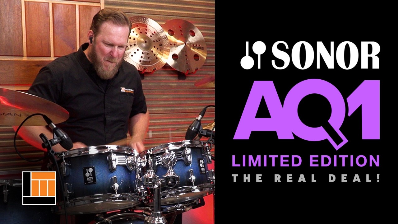 opens link to AQ1 Studio - SONOR Drums Just hit a CRAZY New Level! 🔥🥁🚀