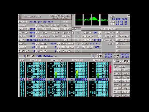 Amiga Music: Miles Per Pattern By H0ffman & cTrix.