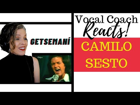Camilo Sesto - Getsemaní (live 1977) Vocal Coach Reacts & Deconstructs