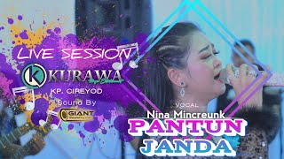 Download lagu PANTUN JANDA - Nina Mincreunk ft KURAWA (LIVE SESSION) Kp. CIREYOD mp3