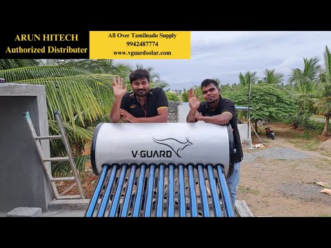 V-Guard TRU HOT 200L Installation Peelamedu