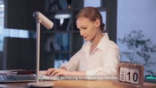 Baseus i-wok Series Charging Office Reading Desk Lamp Spotlight White (DGIWK-A02) - відео 1