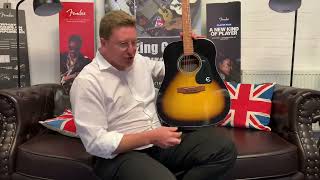 Video thumbnail for Epiphone DR100 Acoustic Guitar - Rimmers Music | Demonstration Of Tones & Reasons To Buy With James by Rimmers Music