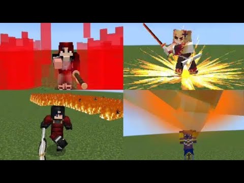 who's the best and  coolest anime character? || Anime Battlefield - Minecraft Anime Crossover Addon
