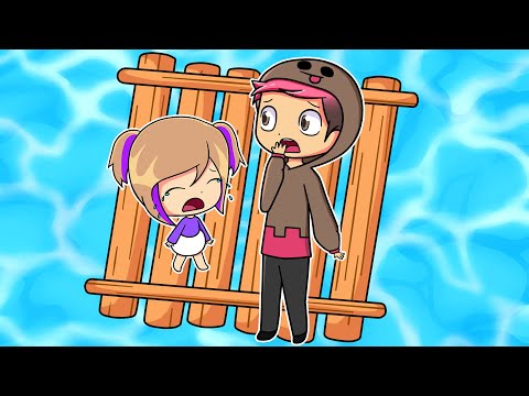 ATRAPADOS en el MAR con BEBÉ LYNA en Roblox