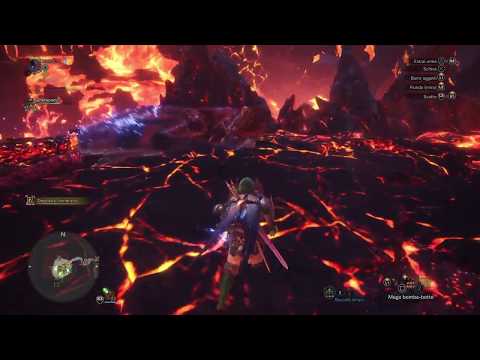 THE BEST - arch tempered Teostra VS weak armor weak dual blades weapon solo