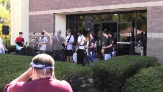 Roseville Student Jazz Band with Jeff Keith fromTesla - Superstition