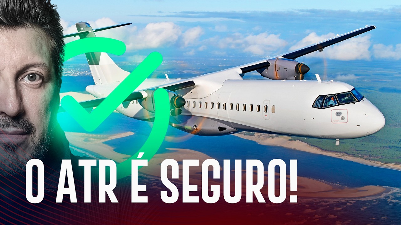 Voar no ATR é seguro? | EP. 1261