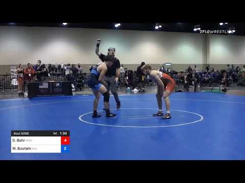 70 Kg Prelims Devin Bahr Wisconsin Regional Training Center Vs Mason Boutain San Francisco Wrestli