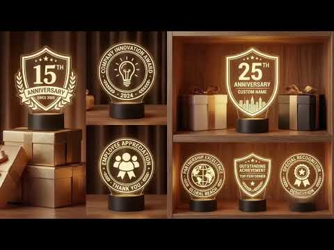 Relxday Personalized Acrylic Keepsake for Events & Anniversaries