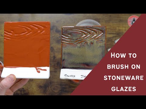 How to Brush on Stoneware Glazes