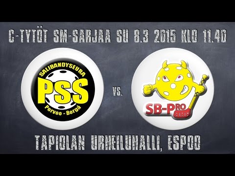 C-tytöt SM-sarjaa 2015 PSS vs. SB-Pro