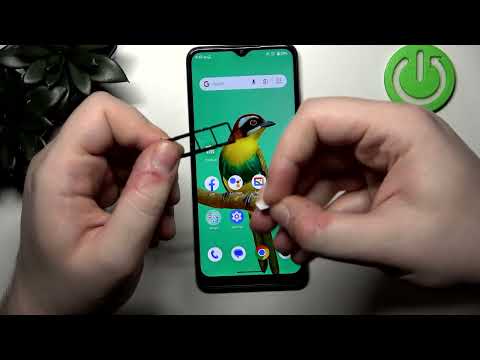 ZTE Blade A35e – How to Insert SIM Card