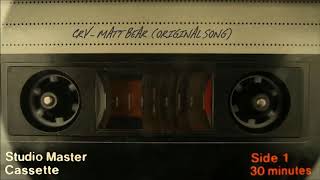 cry - matt bear (original song)