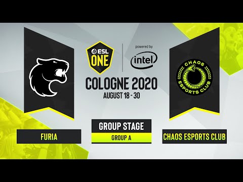CS:GO - FURIA vs. Chaos Esports Club [Nuke] Map 1 - ESL One Cologne 2020 - Group A - NA