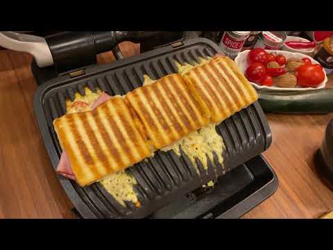 Einfache Sandwiches im Tefal OptiGrill