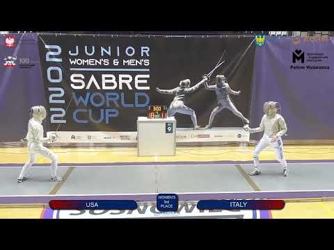 Sosnowiec World Cup 2022 JWS TEAM - BRONZE - USA v Italy