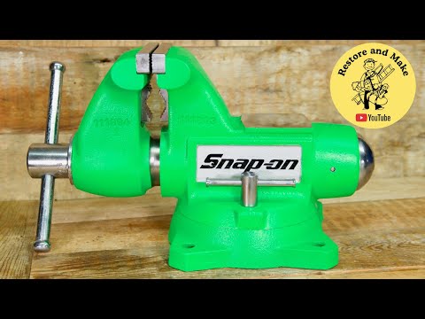 Snap-On Wilton Bullet Vise - Snap On Vice Full Refurb - Made In The USA - Pimp My Vice