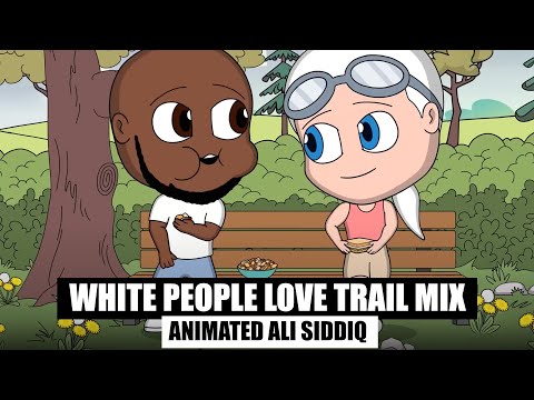 White People Love Trail Mix Stereotype (Animated Ali Siddiq)