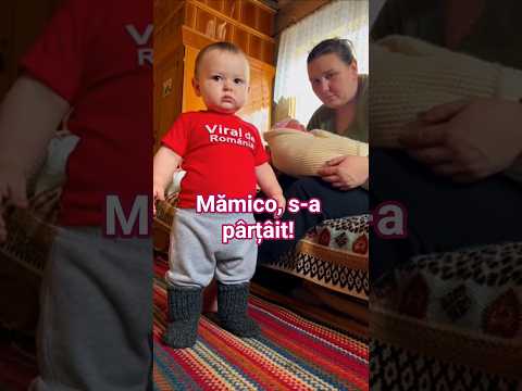 Mămico, s-a pârțâit! #fyp #viral #funny #romania #baby #shorts #viralvideo