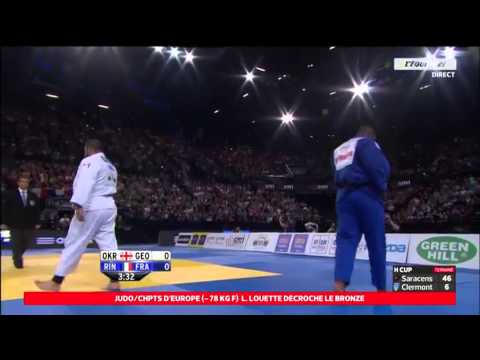 le sacre de teddy RINER au championnat d'europe 2014 de judo