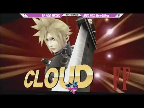 CC2016: SMASH4: Top 8 SF HDG MKLeo VS MVG FOX|Mew2King