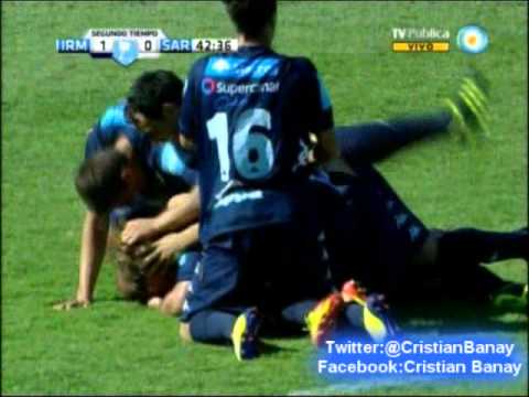 Independiente (M ) 1 Sarmiento 0 (Relato Hernan Feler) Torneo Nacional B 2012-13 (20/4/2013)