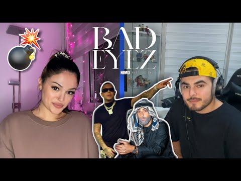 Was ein BRETT 😱 🔥 | Nimo x Luciano - Bad Eyez REACTION | Crystal Mert & Billie Jean