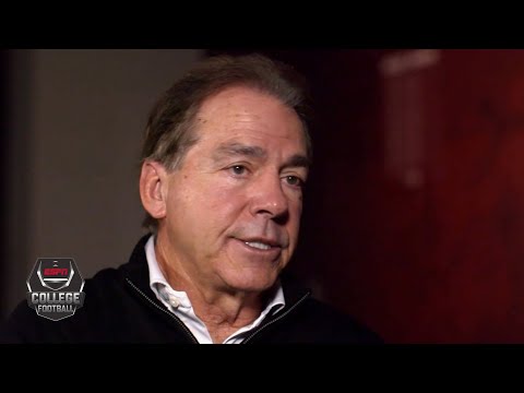 ニック・セイバンはこのアラバマ・クリムゾンタイドチームへの愛を語る｜College Football Playoff（カレッジフットボール・プレイオフ (Nick Saban describes his love for this Alabama Crimson Tide team | College Football Playoff)