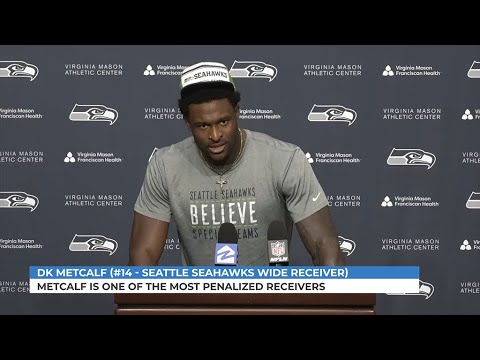 DK Metcalf on his penalties 2023-10-19