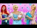 DISNEY PRINCESS PARENTS Ariel Rapunzel Belle Elsa And Anna As Moms Totally TV