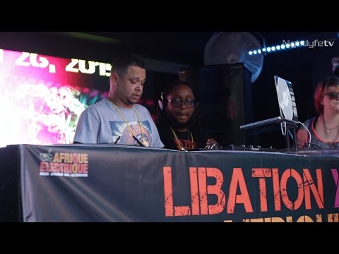 Libation X Afrique Electrique Live @ Winter Music Conference 2015 | pt.3 Salah Ananse & Wasabi