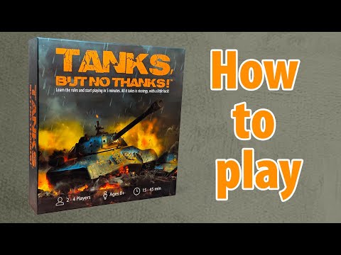 Tanks, But No Thanks! - YouTube Video