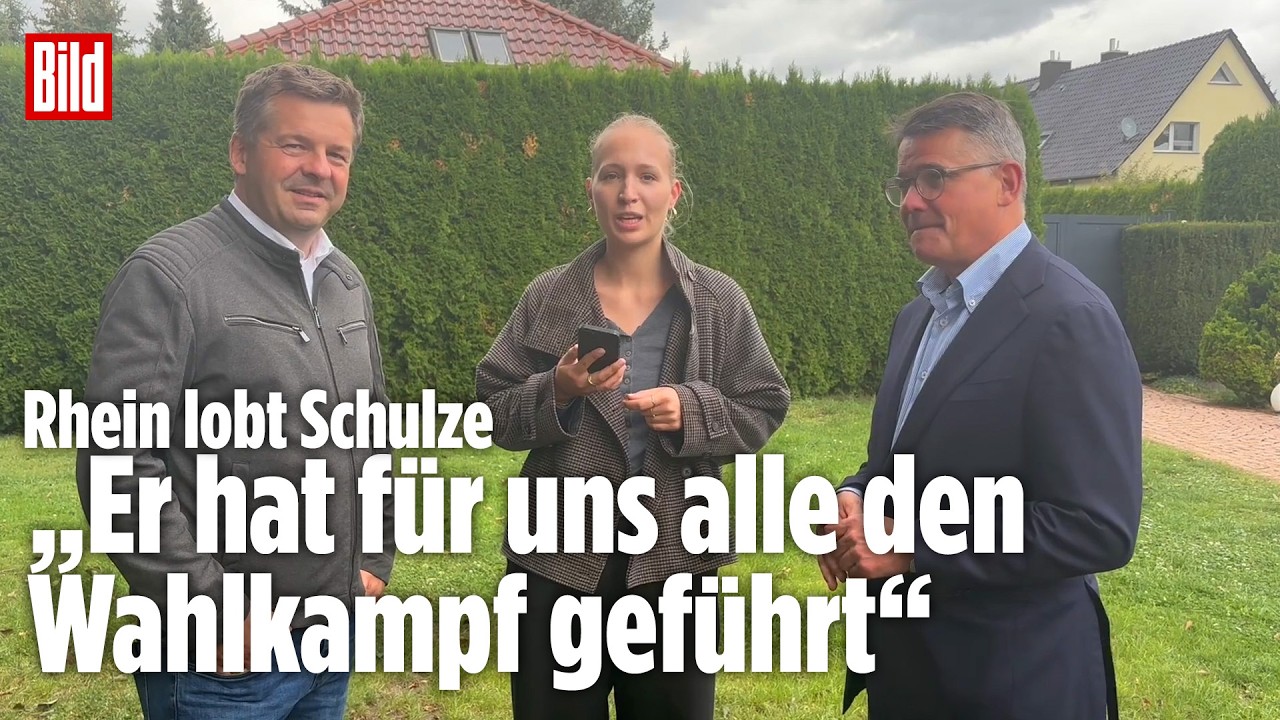 Wahlkampf im Endspurt: Die Ministerpräsidenten Sven Schulze und Boris Rhein im BILD-Interview