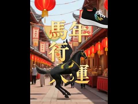 炫彩系列創意運動鞋-雲蹤彩驥