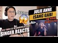 JULIE ANNE SAN JOSE - Isang Gabi (MYX Live! Performance) | SINGER REACTION