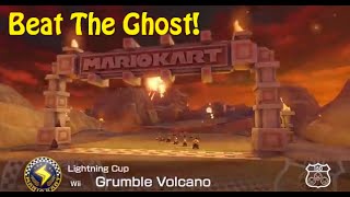Mario Kart 8 - Grumble Volcano - Time Trial Stamp Unlock (Nintendo Staff Ghost)