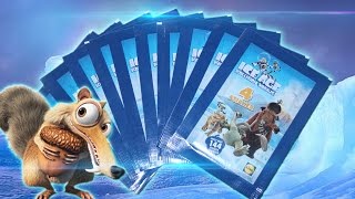 DISPLAY ICE AGE 5 Unboxing LIDL Sticker | 10 Booster Opening