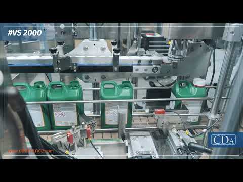 Boucheuse VS 2000 - automatique, en inox, adaptable à différents bouchons et secteurs d'activités_1