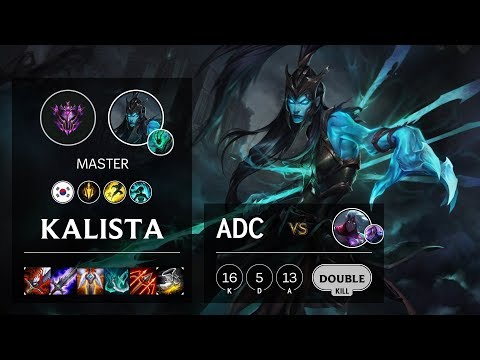 Kalista ADC vs Varus - KR Master Patch 10.7