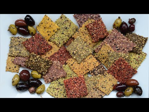 DIY Whole Grain Crackers: The Art of Combining Flours