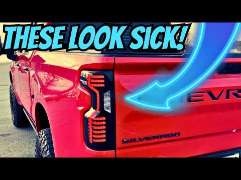 These Cheap LED Tail Lights Transformed my Silverado!