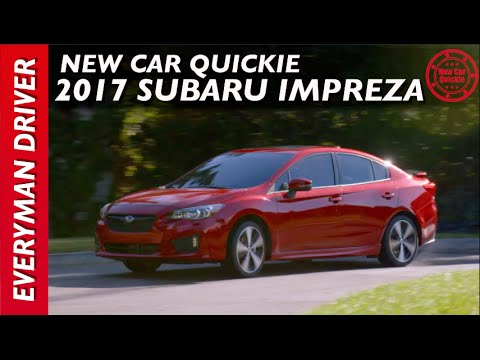 New Car Quickie: 2017 Subaru Impreza on Everyman Driver