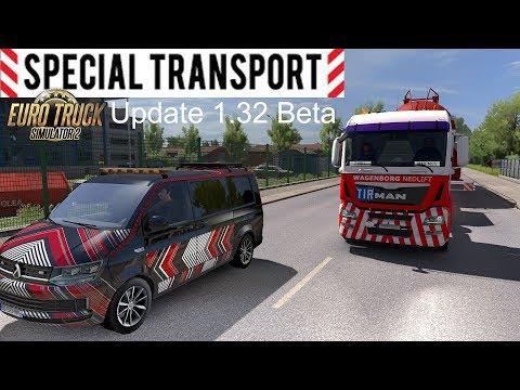 ETS2 I Update 1.32 Beta 🚚 Special Transport I Der MAN TGS am Limit 🔴 #811 LIVE-Tour [Deutsch/HD]