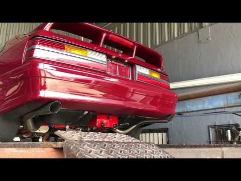 Best sounding mufflers on a fox body in my opinion. Black widow venom 250s